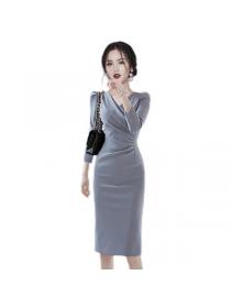 Korean style New arrival slim dress for autumn