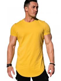 Summer men's Casual& exercise cotton loose short sleeve T-shirt