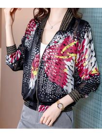 Outlet Printing Fashion Style Blouse 