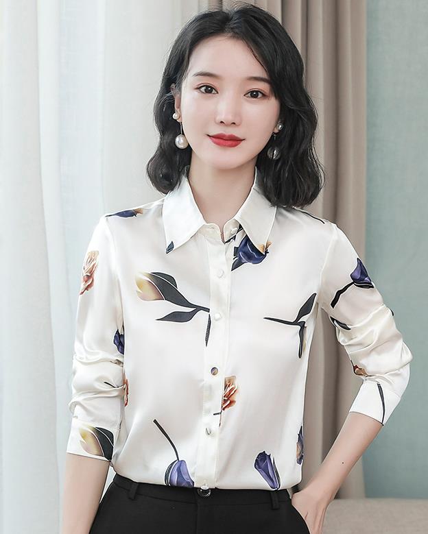 Korean Style Color Matching  Nobel Blouse