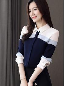 Korean style Fashion Long-sleeved Blouse for women