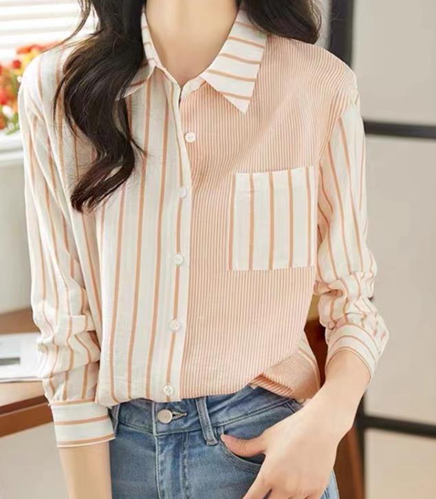 Outlet Printing Sweet Fresh Blouse