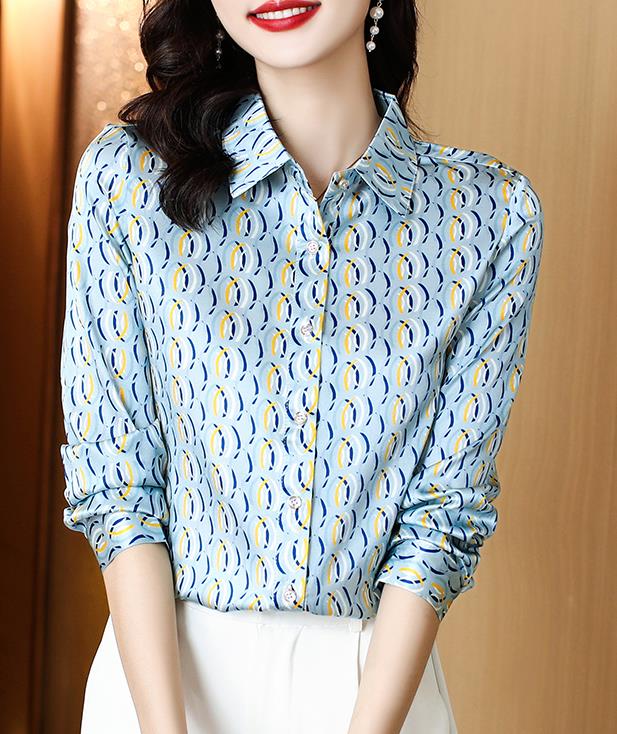 For Sale Printing Fashion Nobel Style Blouse