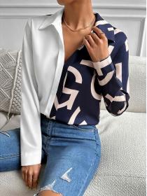 Long-sleeved shirt Fashion blouse
