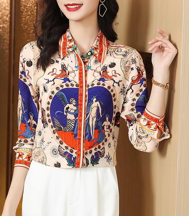 For Sale Printing Fashion Style Blouse