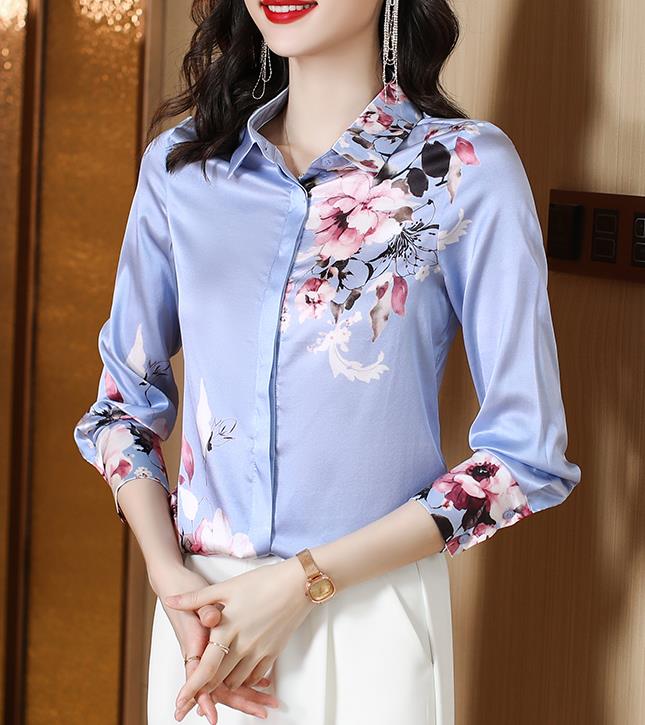 On Sale Matching Floral Fashion Blouse