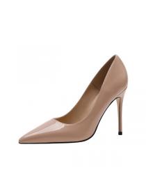 Fashion style Patent leather high heels female slim heels OL Lady High heels 