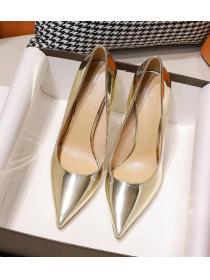 New style patent leather fashion sexy Heels