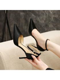 Summer fashion shoes high heel sandals pointy shoes