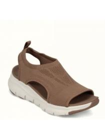 New style wedge heel solid color Summer sandals