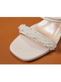 Korean style Summer Pearl Sandals for women