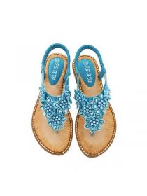 Summer new boho style clip toe sandals women fashion sandals