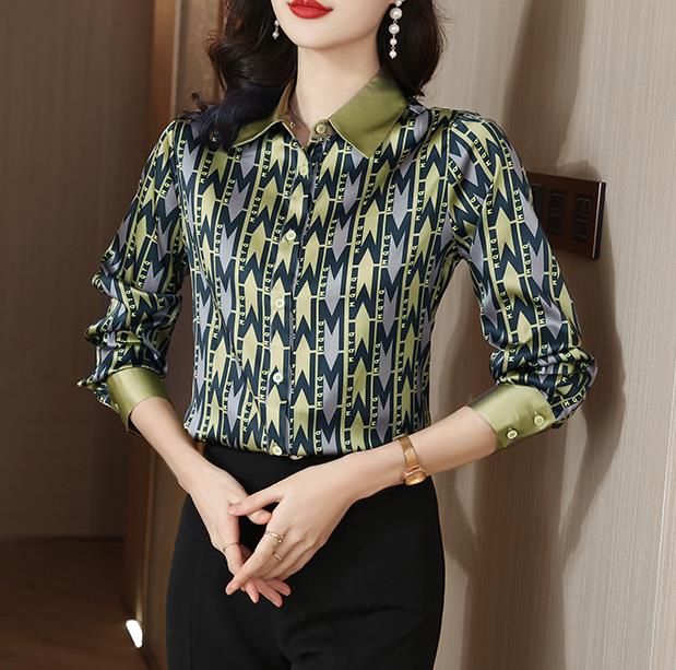 On Sale Printed Fashion Style blouse