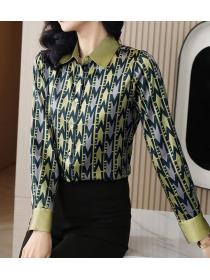 On Sale Printed Fashion Style blouse