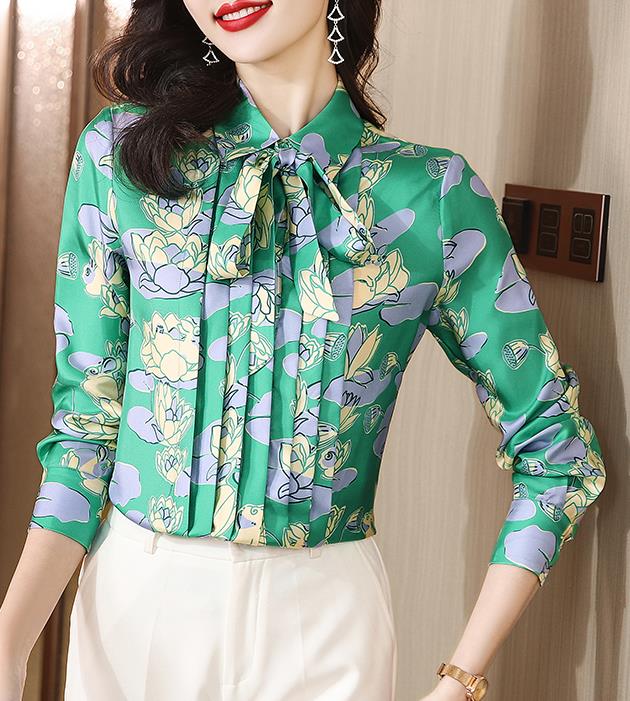 On Sale Printed Fashion Style Blouse
