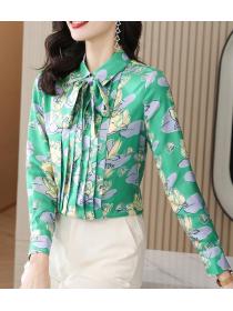 On Sale Printed Fashion Style Blouse 