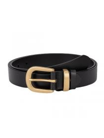 Simple style copper needle buckle ladies decoration matching wholesale leather belt