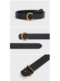 Fashion First layer cowhide belt for women