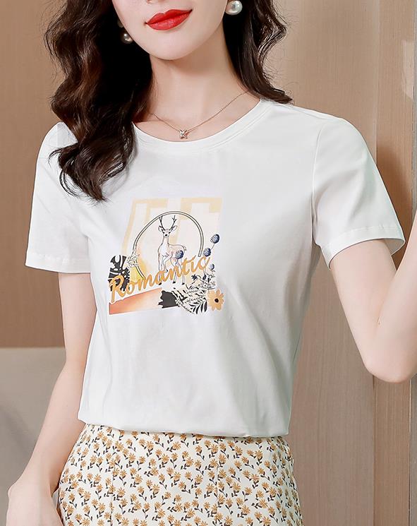 Korean style Chiffon Fashion T-shirt