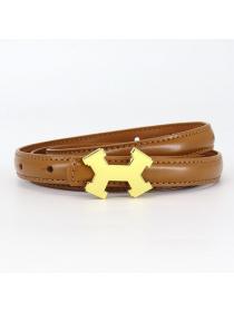New arrival Fashion two layers of cowhide Belt