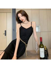 Korean style Summer Sexy Hot grils Straps dress 