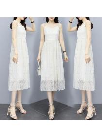Korean style Summer Lace Sexy Sling dress 