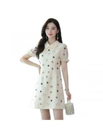 Korean style Fashion A-line Fashion dress 