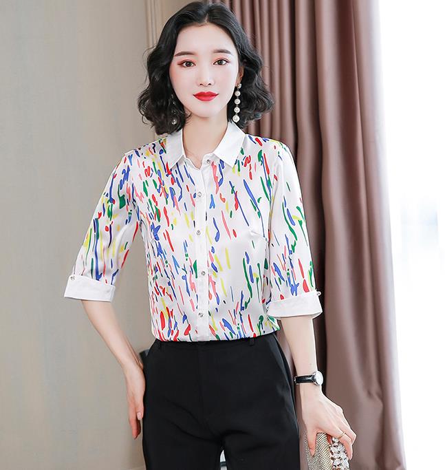On Sale Trendy Printed Fashion Blouse