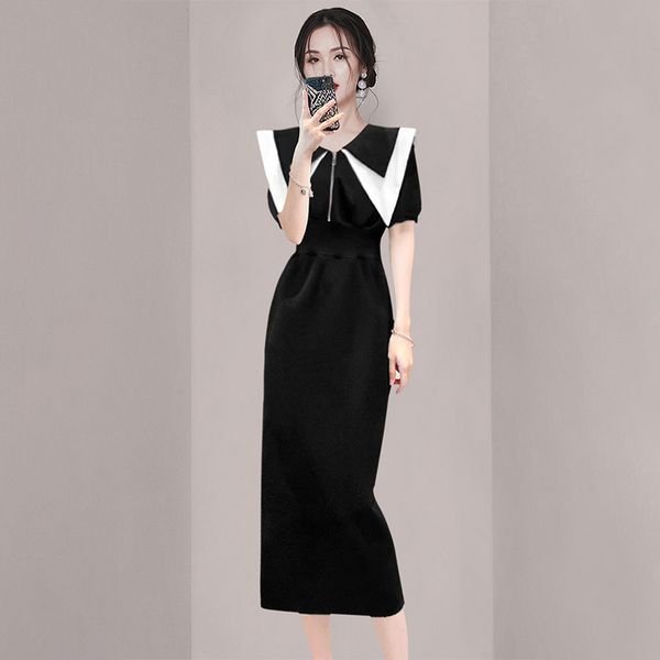 Korean style Summer Elegant Fishtail dress