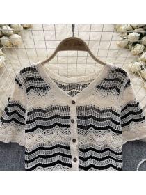Korean style Fashon Knitted top 