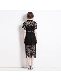 European style Elegant Lace Hip-full dress 