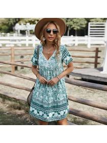 Summer fashion Casual Loose A-line Dress
