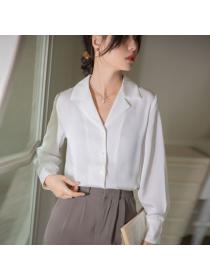 Korea style OL Fashion Chiffon blouse 