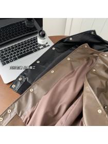 Vintage style Fashion Leather jacket