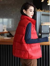 Korea style Winter Warm Loose Cotton Waistcoat