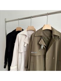 Korean style Quality Slim Short coat 
