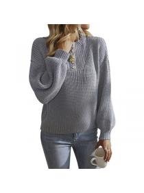 European style Casual Warm Sweater 