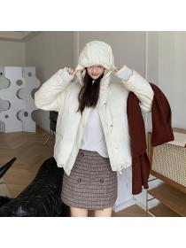 Korea style Winter short cotton coat
