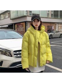 Korea style Winter short cotton coat
