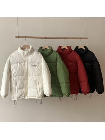 Korea style Winter Warm Loose Fashion Cotton coat