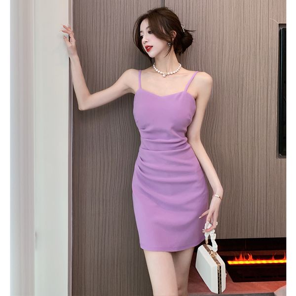 Korea style Sexy Fashion Strap dress